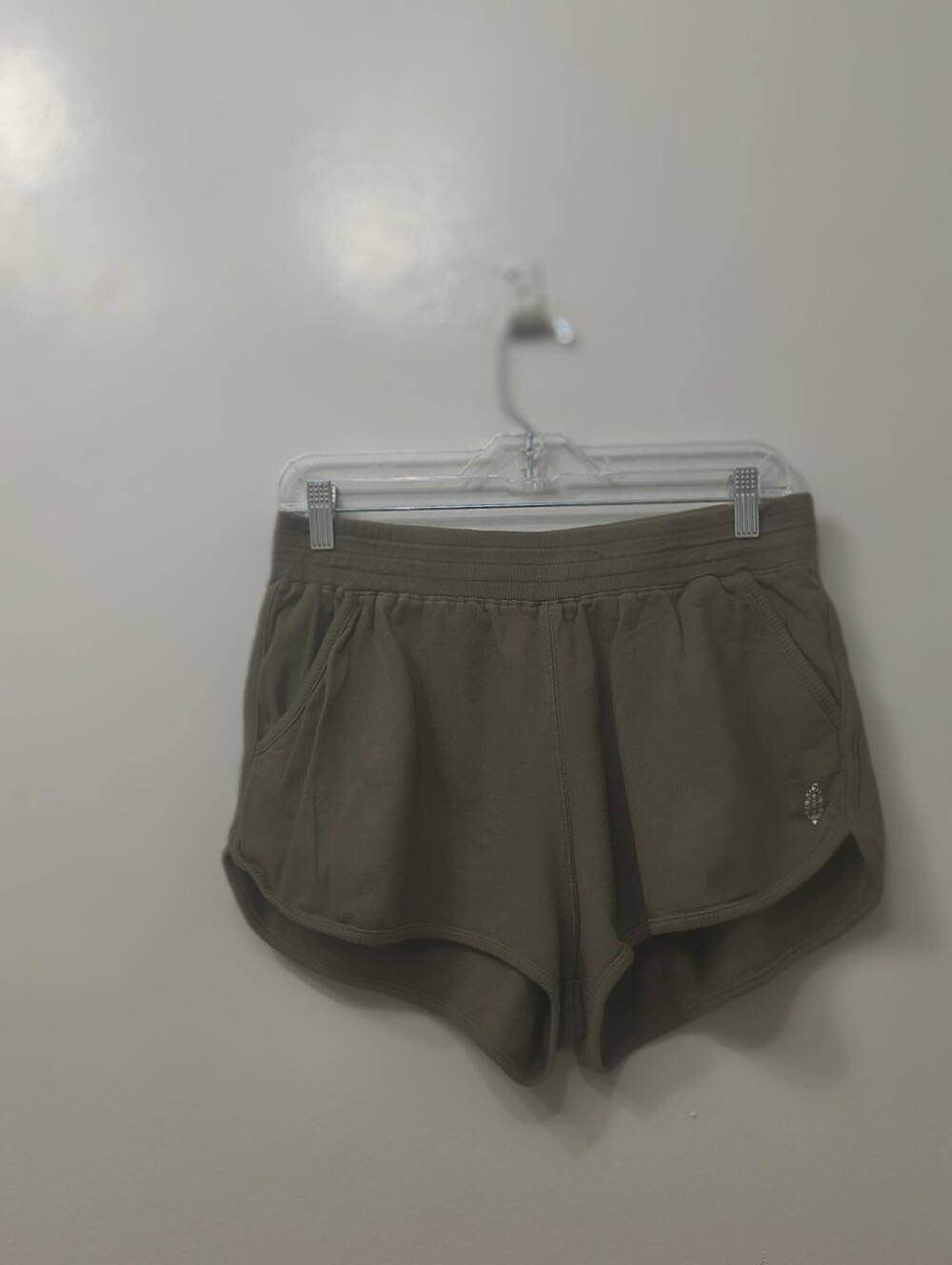 FP Movement by Free People  Get Set Shorts Womens Green  L Athletic Activewear